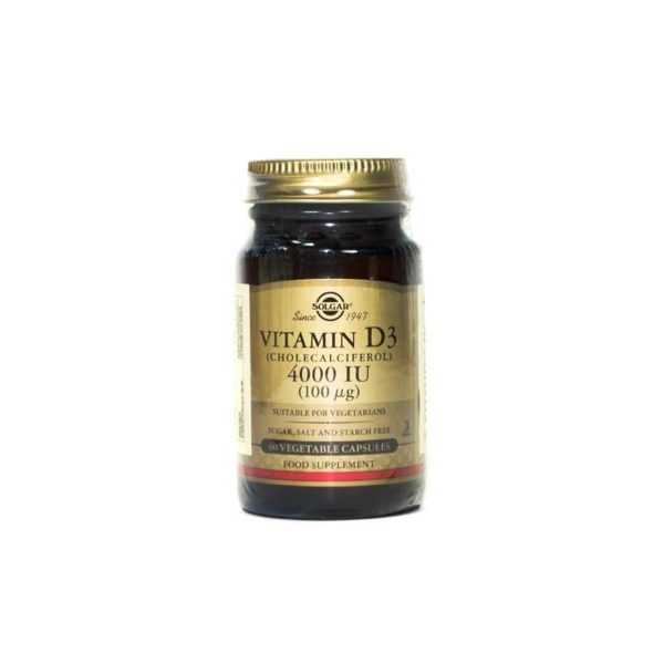 Solgar Vitamina D3 4000 UI 60 Capsule