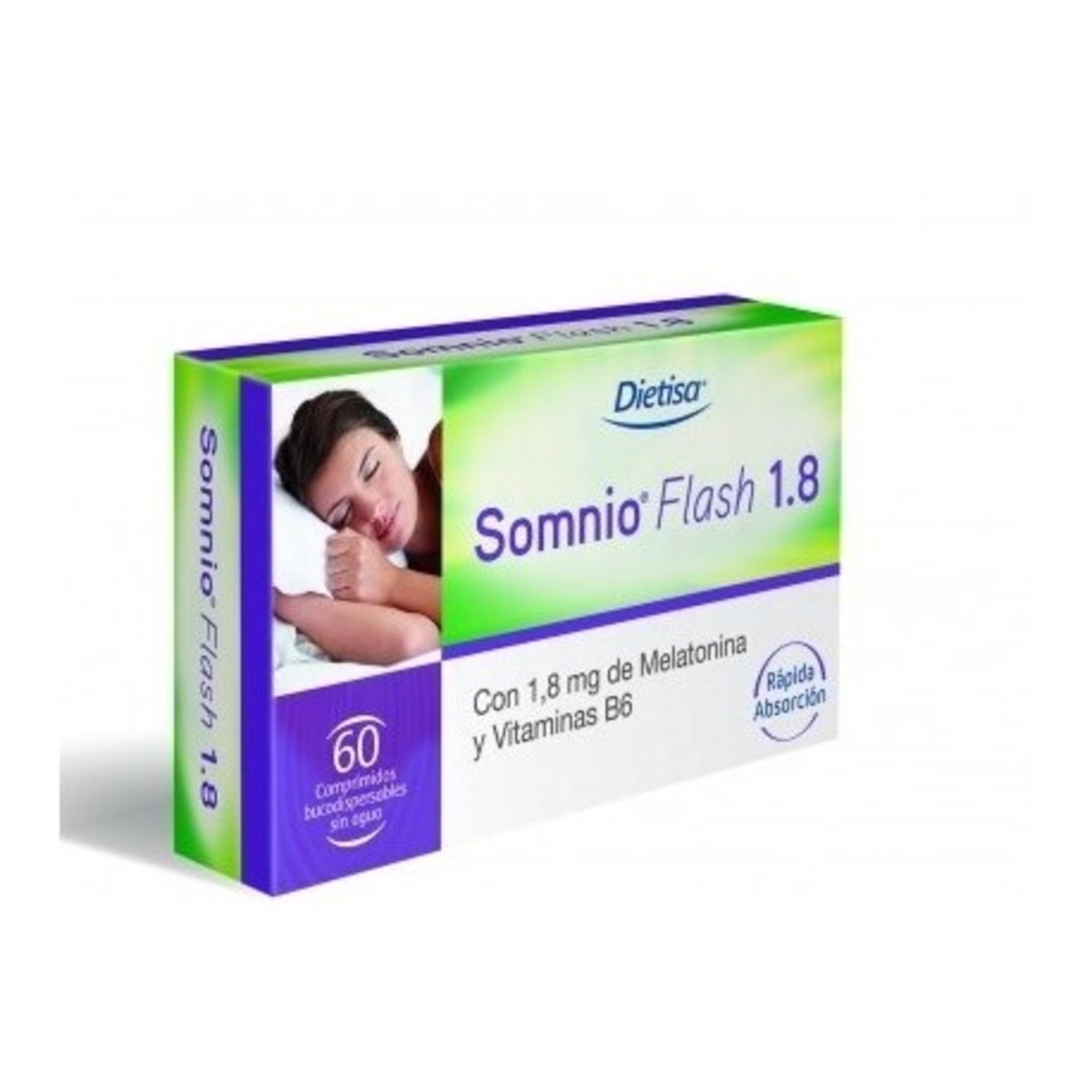 Somnio Flash 1,8 Mg 60 Comprimidos Dietisa