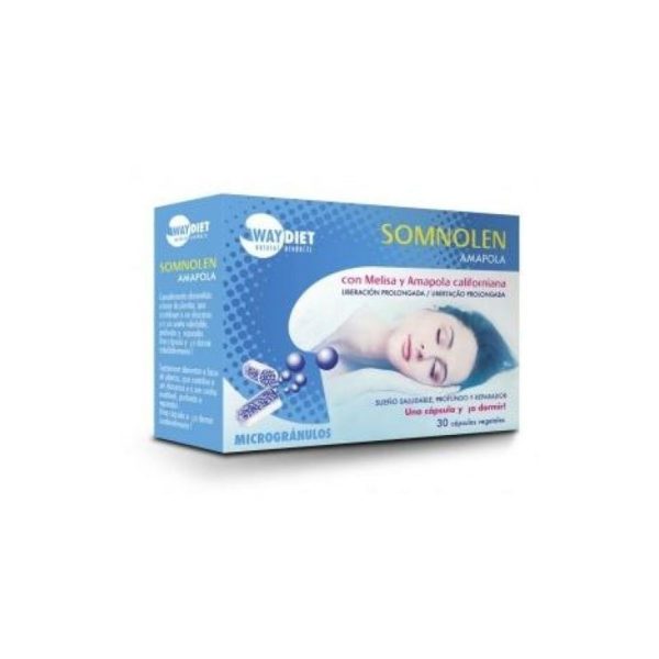Somnolen Poppy 30 capsule Waydiet