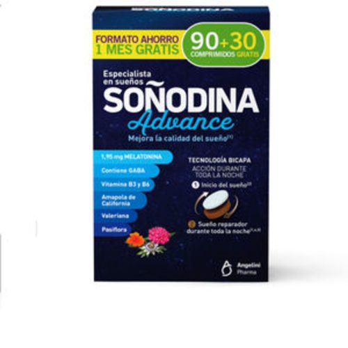 Soñodina Melatonina Bicapa 90 + 30 de Regalo