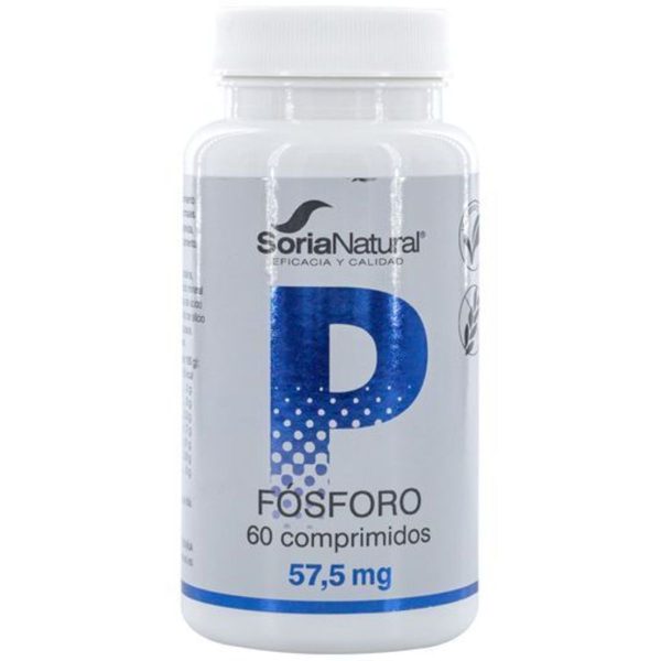 Soria Natural Fosfor langzame afgifte 60 tabletten x 57,5 mg