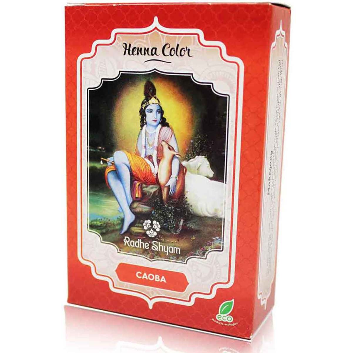 Spiritual Sky Henna Caoba Polvo Radhe Shyam ramos – 100g