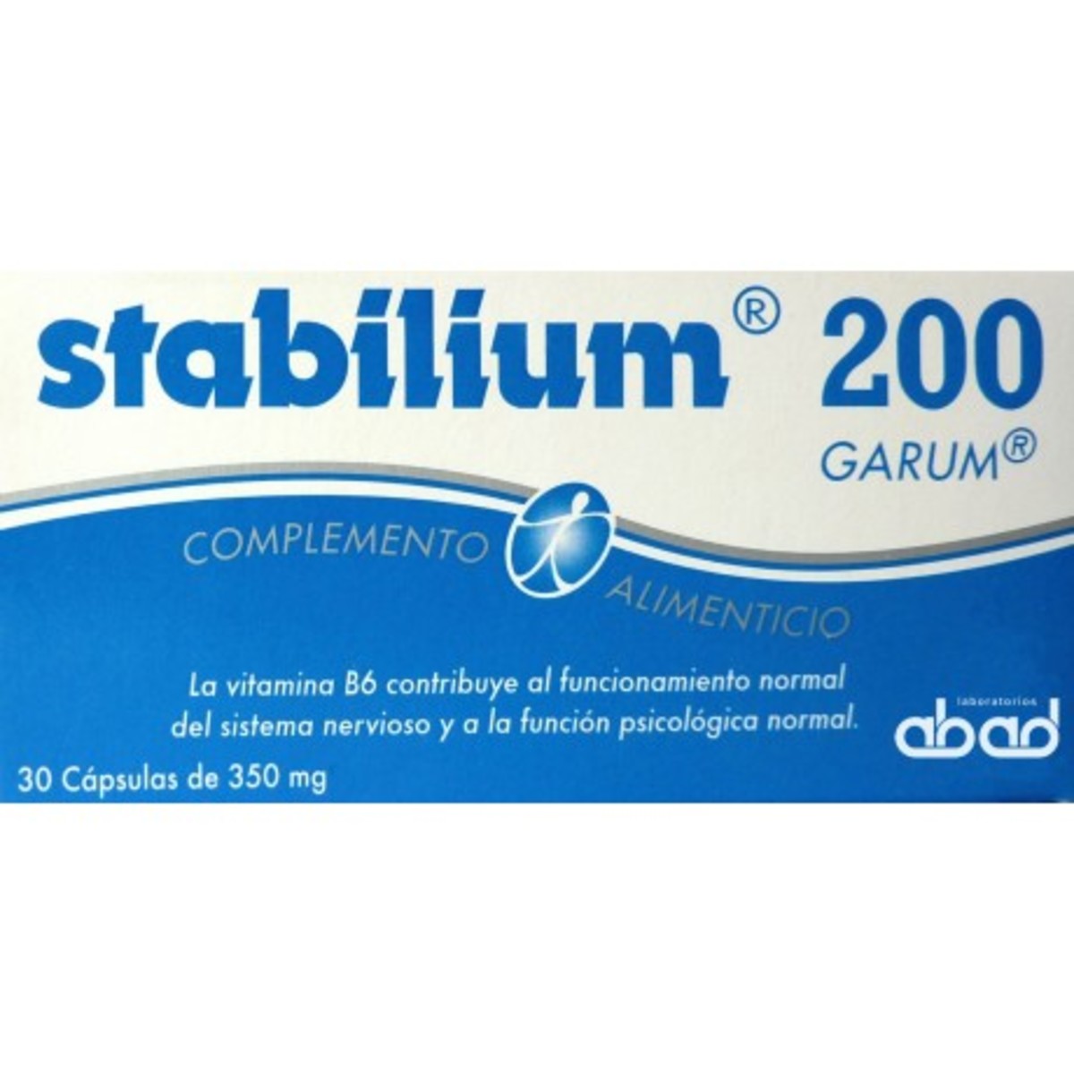 Stabilium 30 cápsulas 350 mg Laboratorios abad