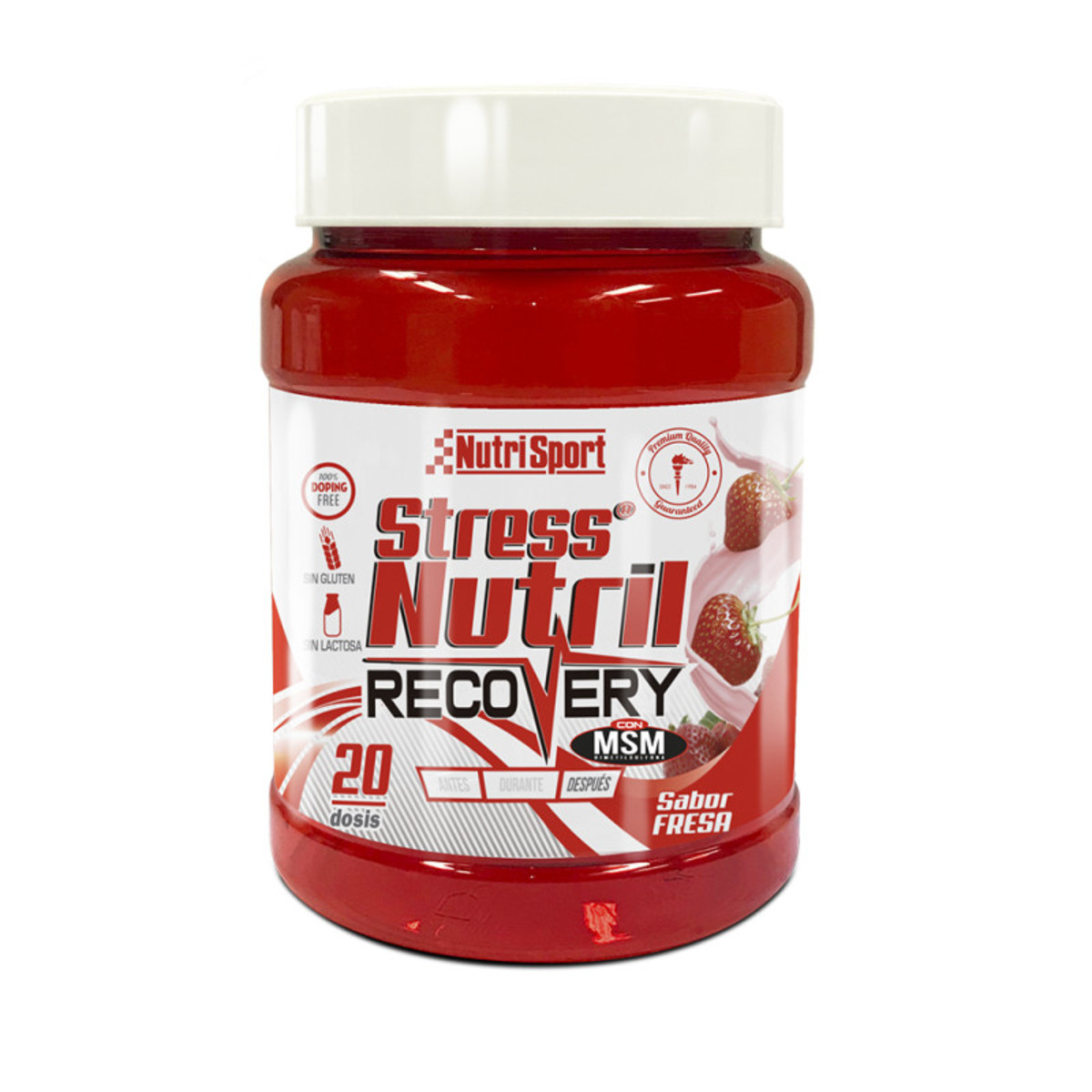 StressNutril Recuperador – Sabor fresa NutriSport – 800g