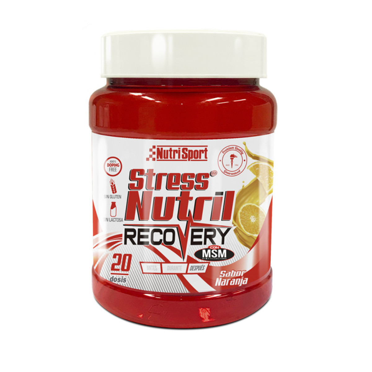 Stressnutril Recuperador – Sabor naranja NutriSport – 800g
