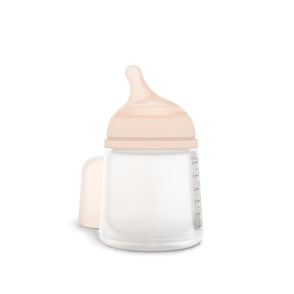 Suavinex Biberón Anticólico Tetina Lactancia Mixta Silicona – Adaptable – 180ml