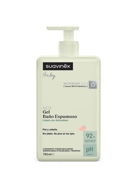 Suavinex gel bain mousseux 750ml