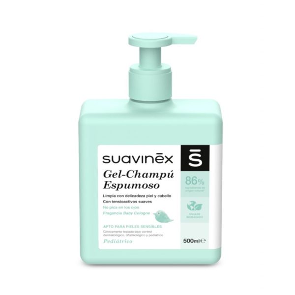 Suavinex Pediatric Gel Champú Espumoso – 500ml
