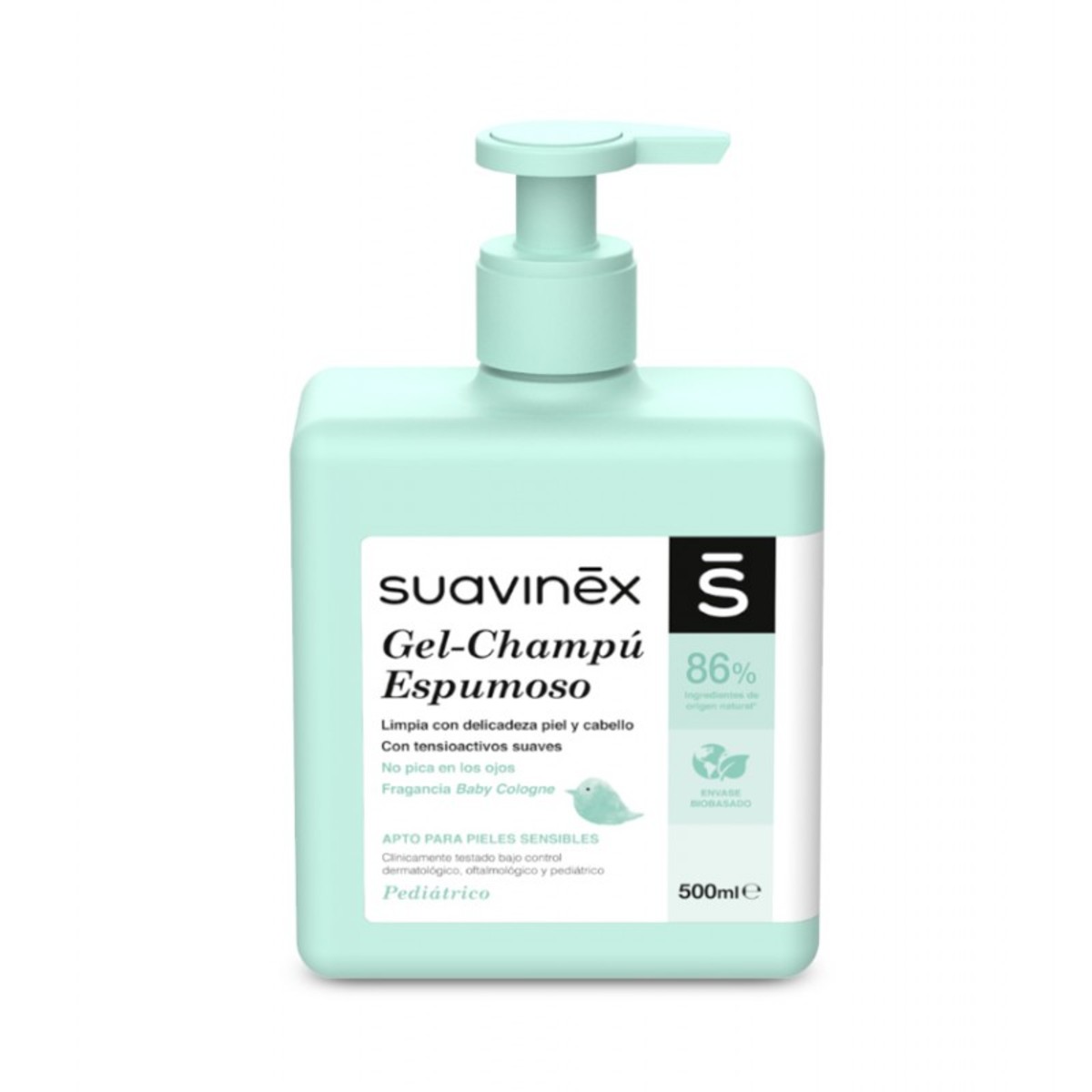 Suavinex Gel de Champô Espumoso Pediátrico – 500ml