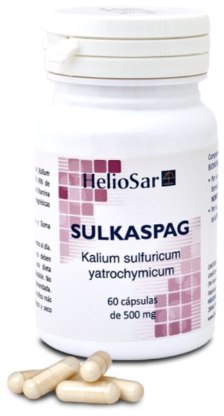 Sulkaspag Kalium Sulfuricum 60 Kapseln Heliosar