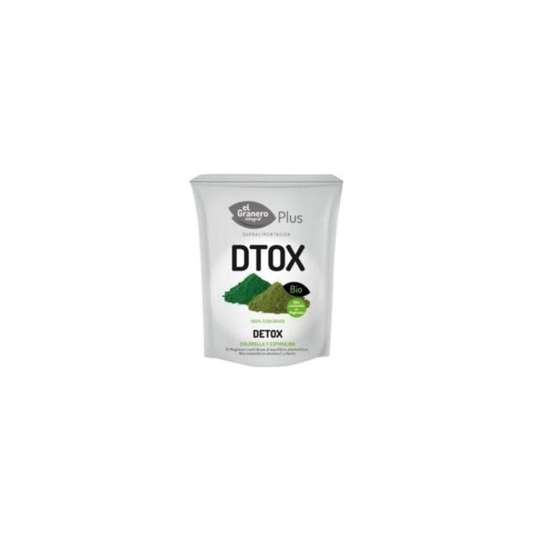 Superalimento Detox Chlorella y Spirulina Bio El Granero – 200g