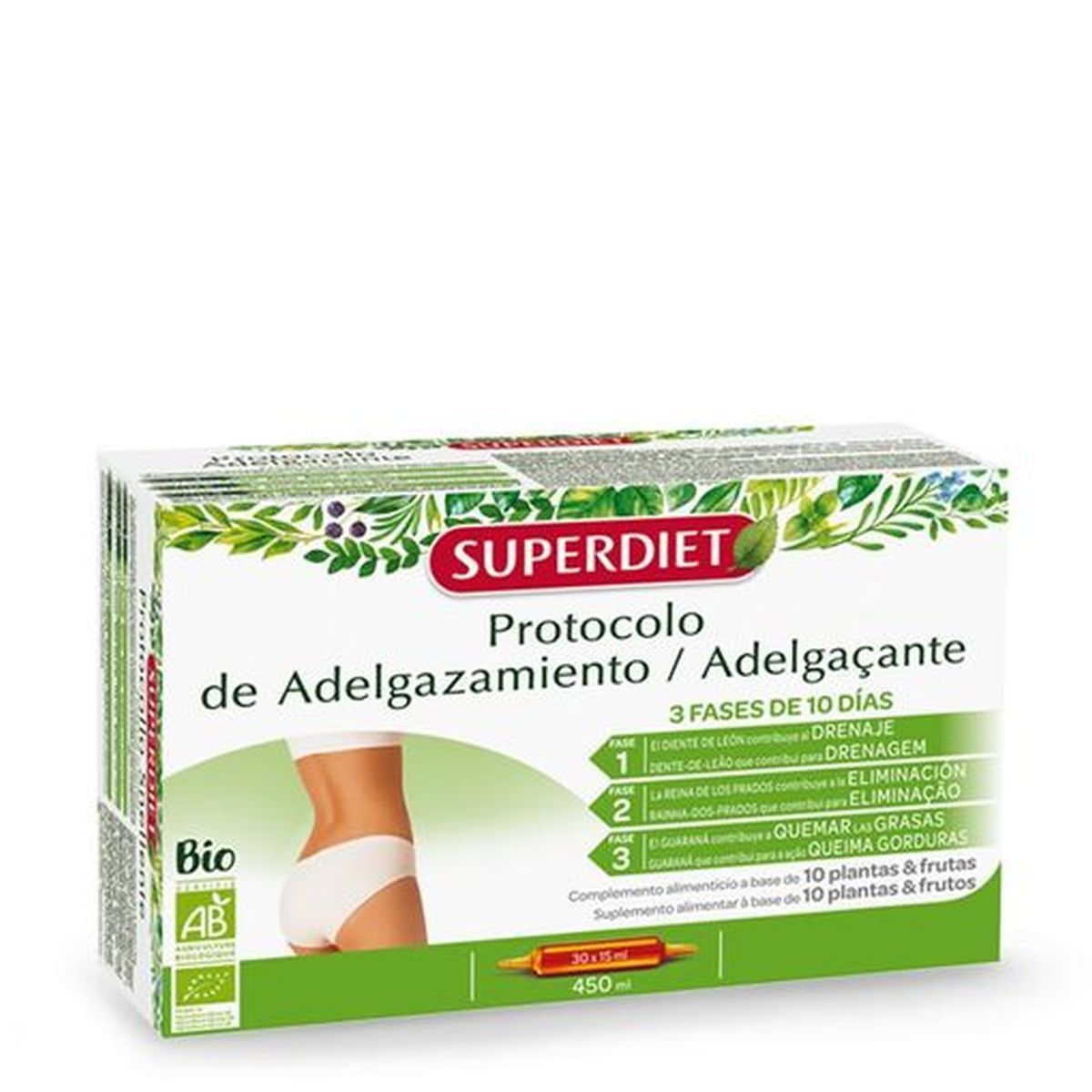 Superdiet Protocolo de adelgazamiento Bio 30 ampollas