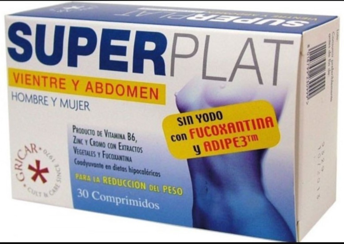 Superplat 30 Comprimidos 700 mg Gricar