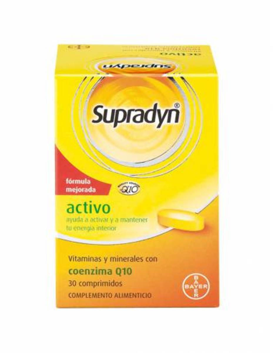 Supradyn Activo Efervescente 30 Comprimidos Bayer