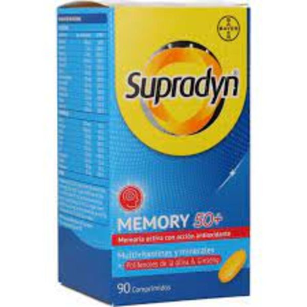 Supradyn Memory 50+ 90 comprimidos