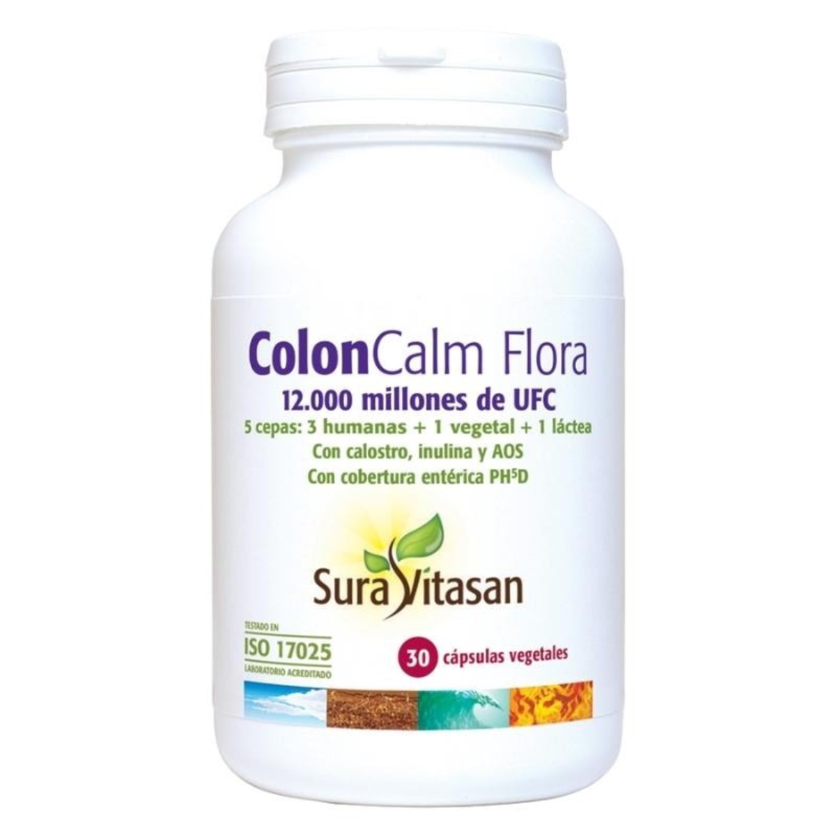 Sura Vitasan Colon Calm Flora 30 Cápsulas
