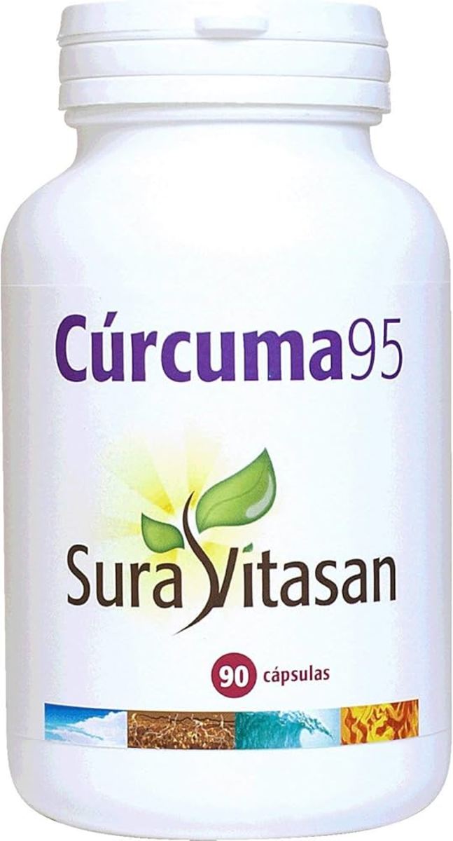 Sura Vitasan Cúrcuma 95 con piperina 90 cápsulas
