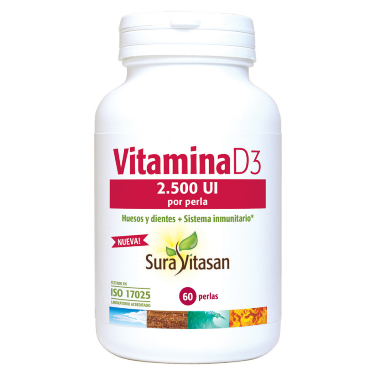 Sura Vitasan Vitamina D3 2500ui 60 perlas