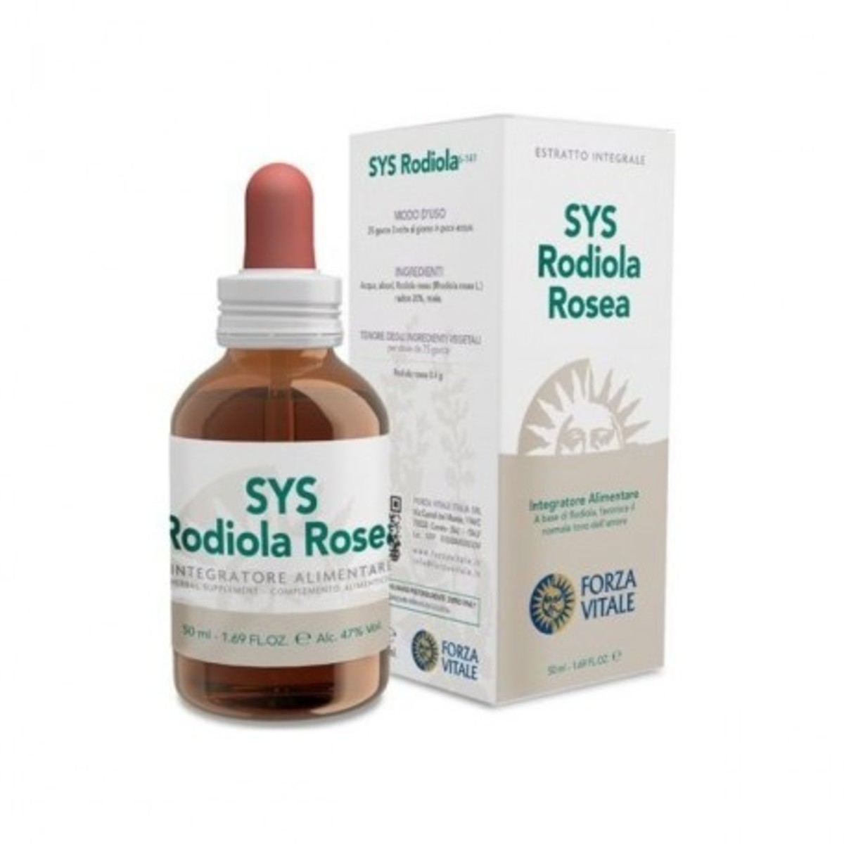 Sys Rhodiola Rosea Forza Vitale – 50ml