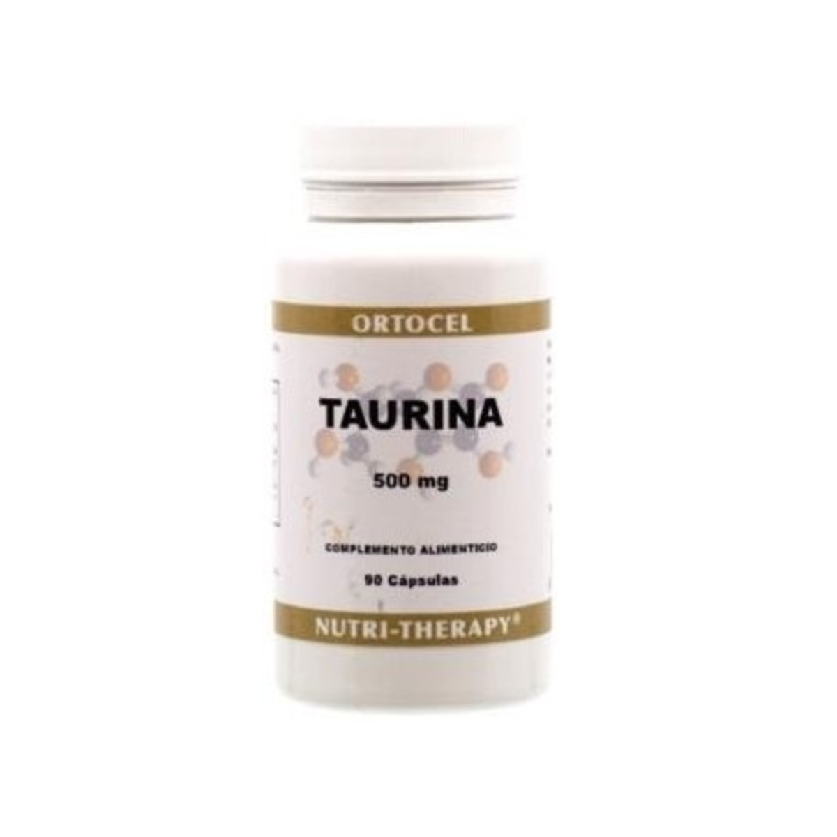 Taurina 500 mg 90 Cápsulas Ortocel Nutri-therapy
