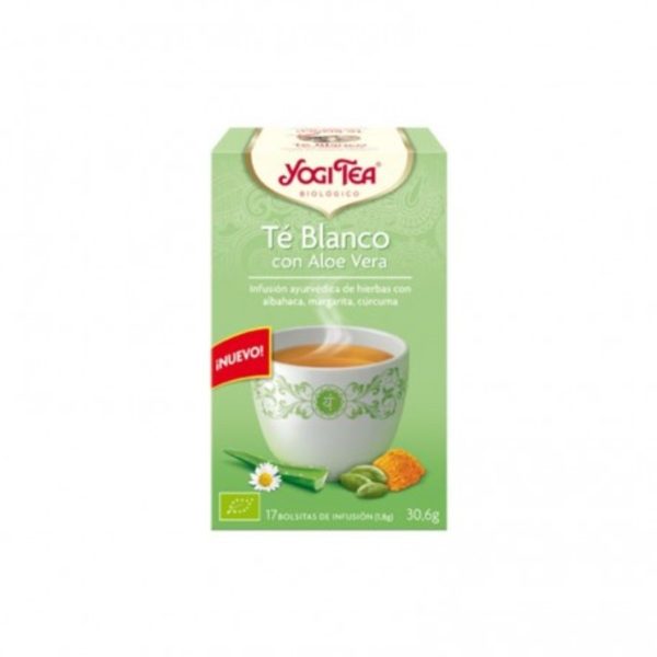 Tè Bianco Con Aloe Vera 17 Filtri Yogi Tea