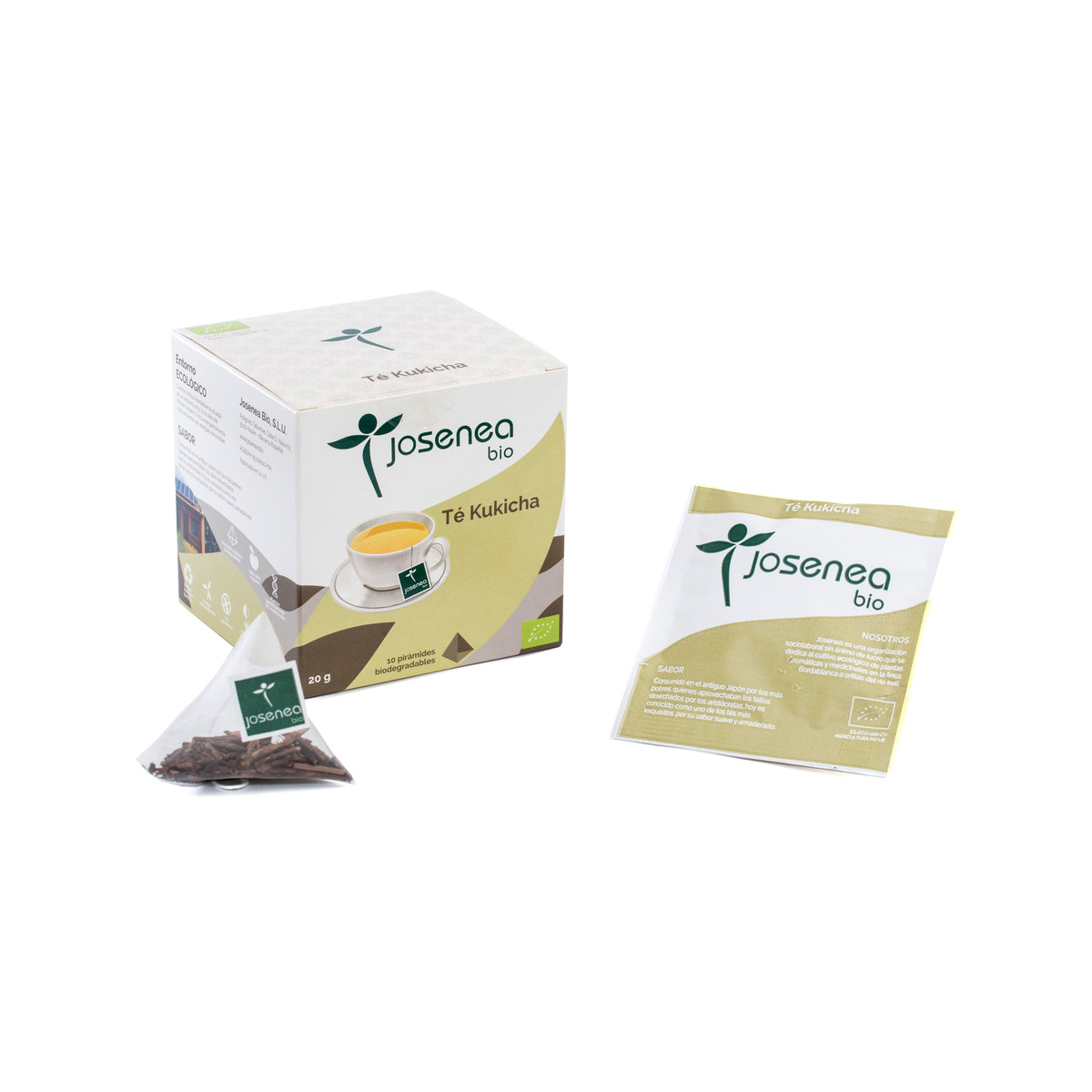 Té kukicha de Josenea caja de 10 pirámides – Josenea