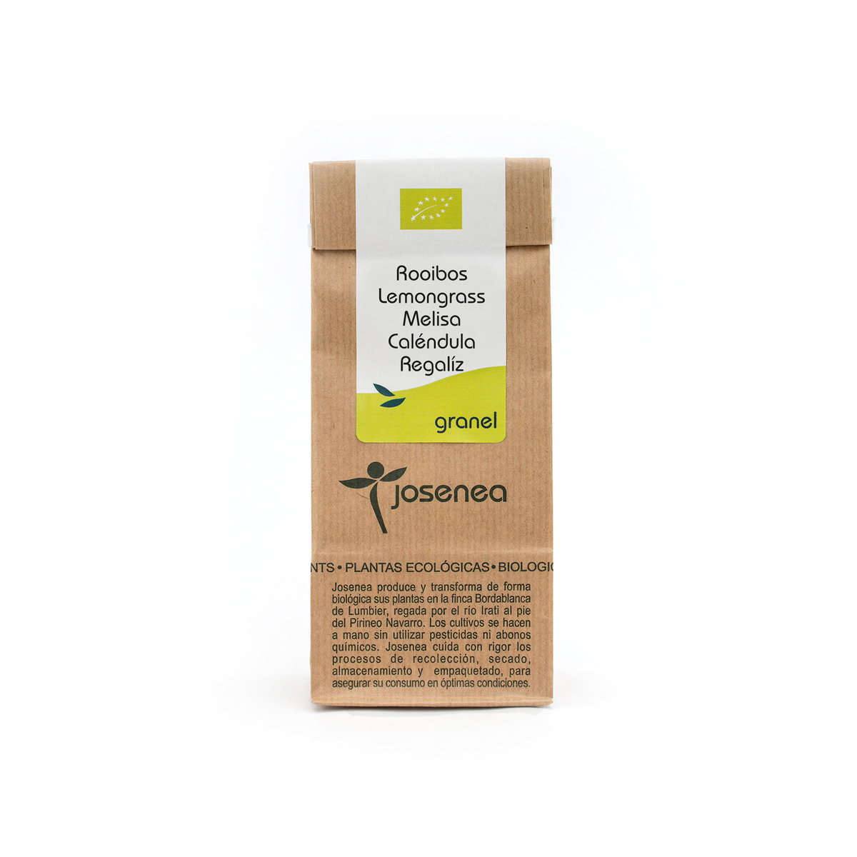 Té Rooibos, Lemongrass, Melisa, Caléndula y Regaliz Granel 50 g Josenea