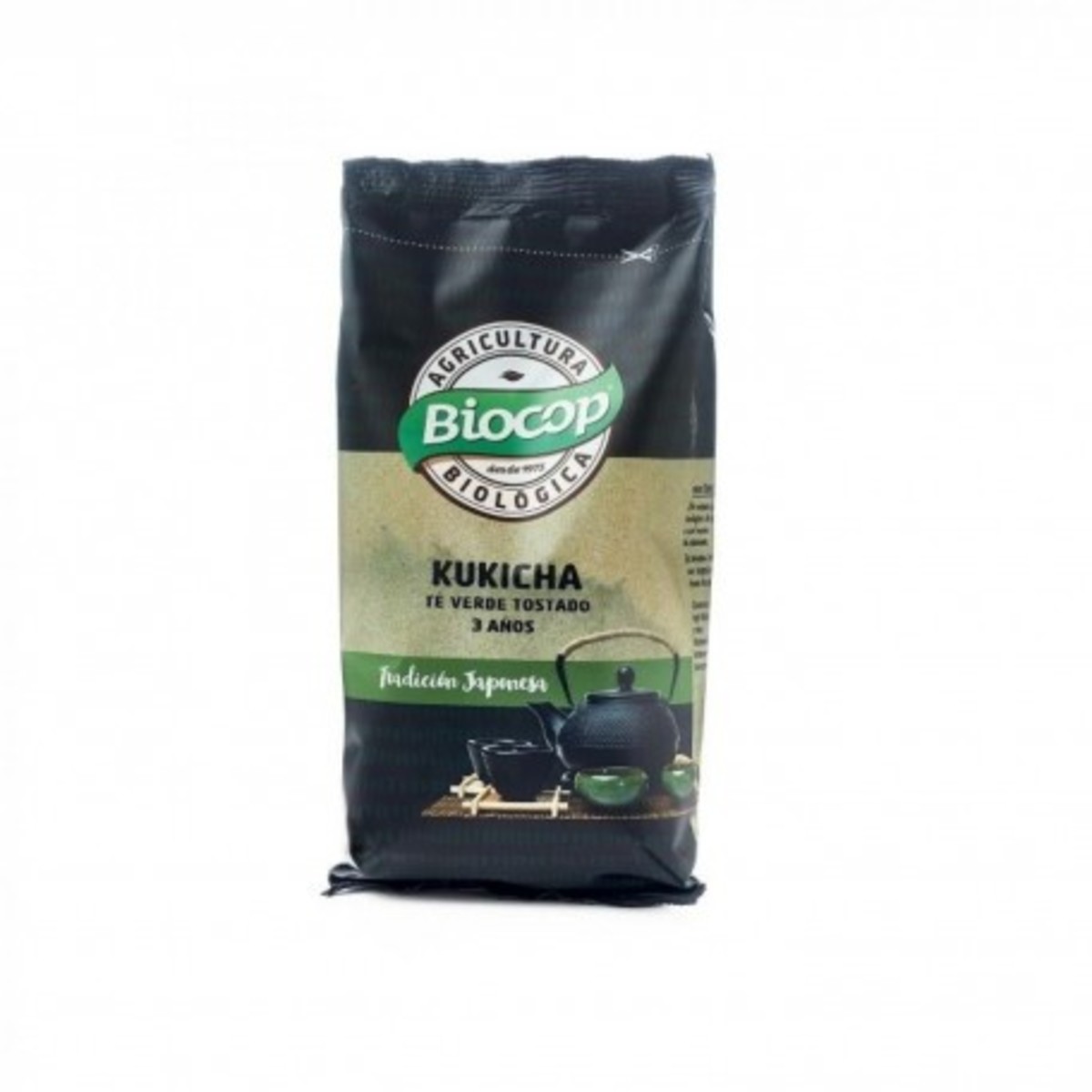 Té Verde Tostado Kukicha 3 Años Biocop – 75g