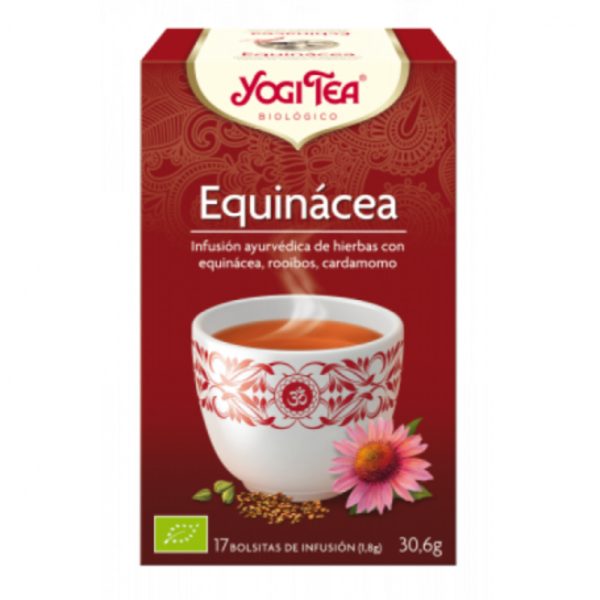Thé Yogi Tea Protection avec échinacée 17 Sachets – 30g
