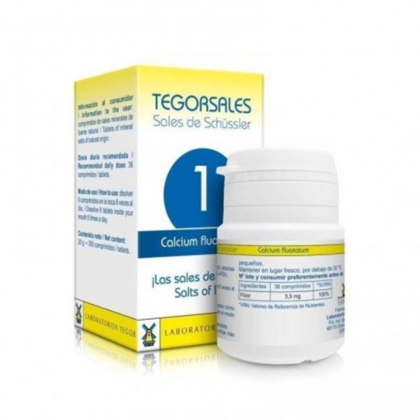 Tegorsales 1 Fluorato De Calcium 350 Comprimés Tegor