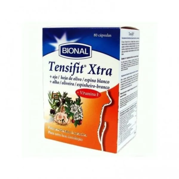 Tensifit Xtra (alho+oliveira+espinheiro branco) 80 Cápsulas Bional