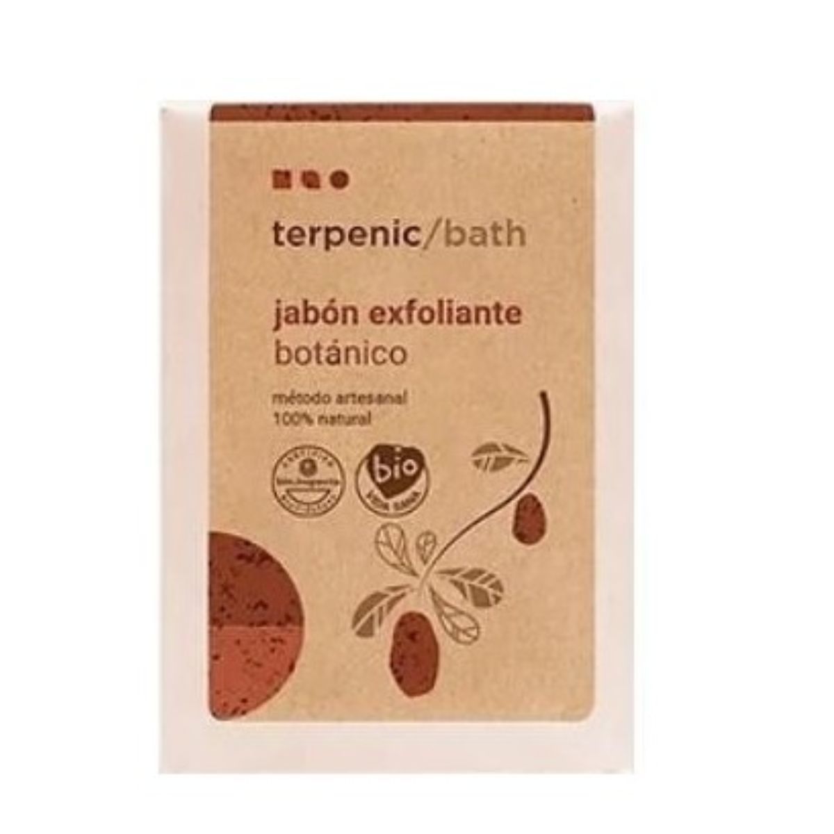 Terpenic jabón sólido exfoliante – 100g