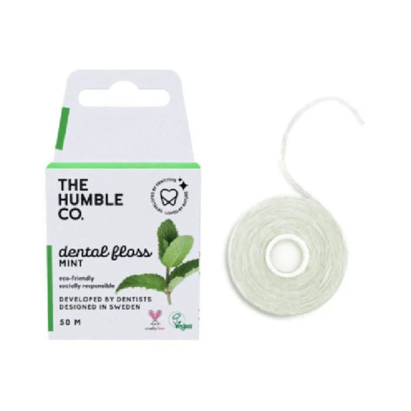The Humble Co Zahnseide Minze Frisch 50 m