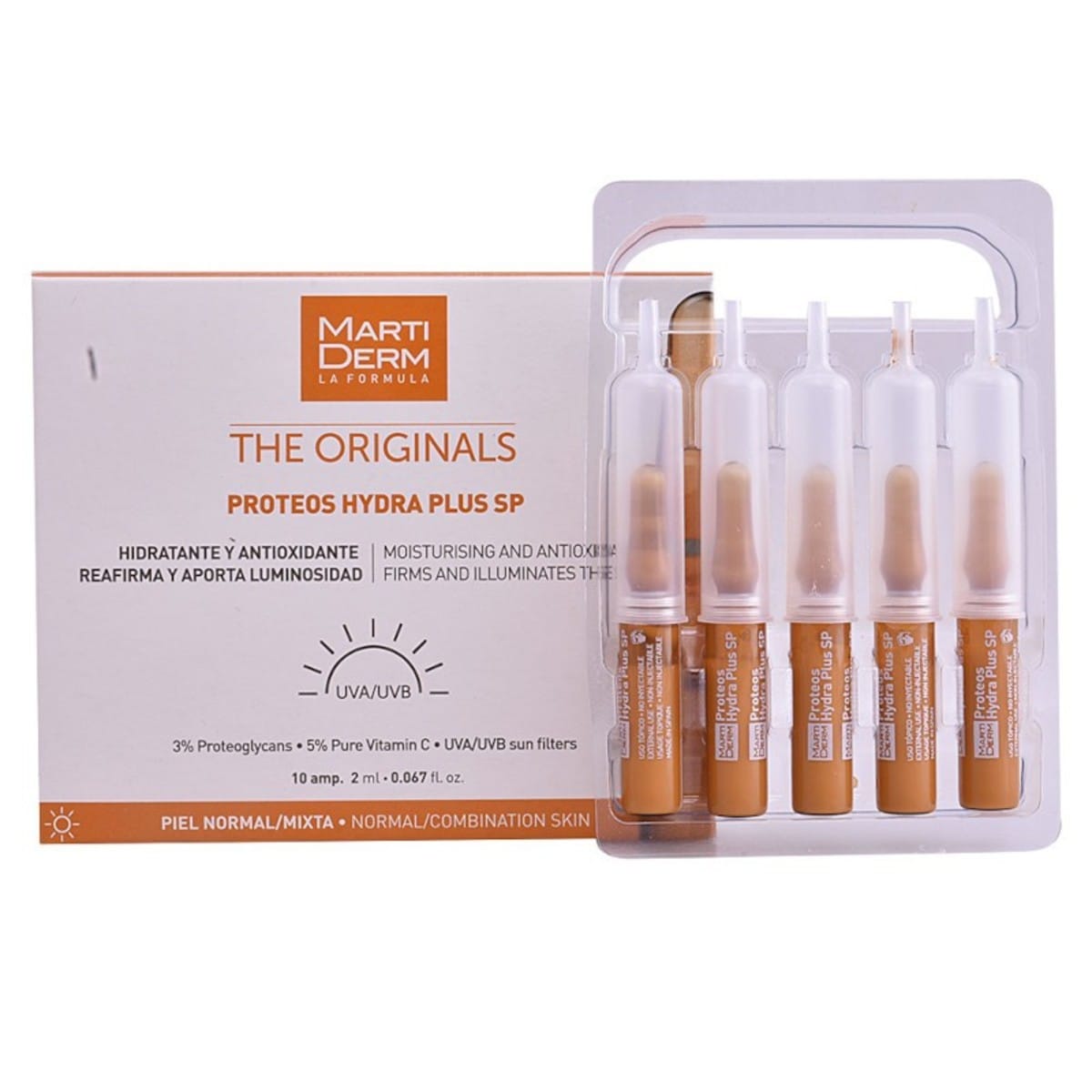 The Originals Proteos Hydra Plus Sp Ampoules 10 X – Martiderm – 2ml