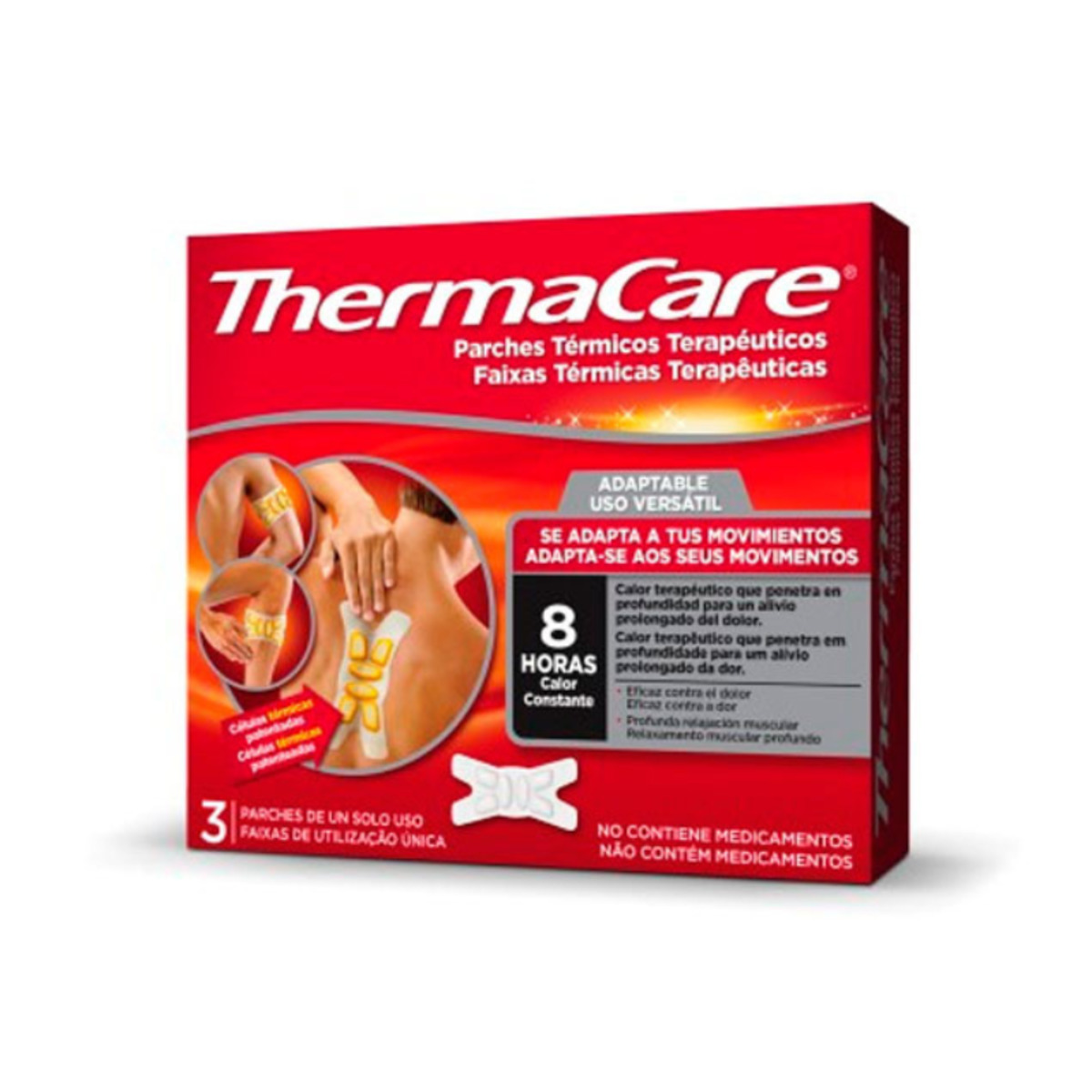 Thermacare Parches Termicos Adaptables 3 Parches