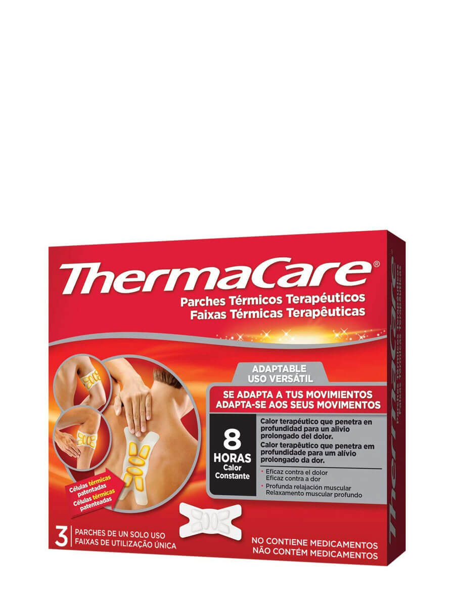 Thermacare parches térmicos adaptables 3 unidades
