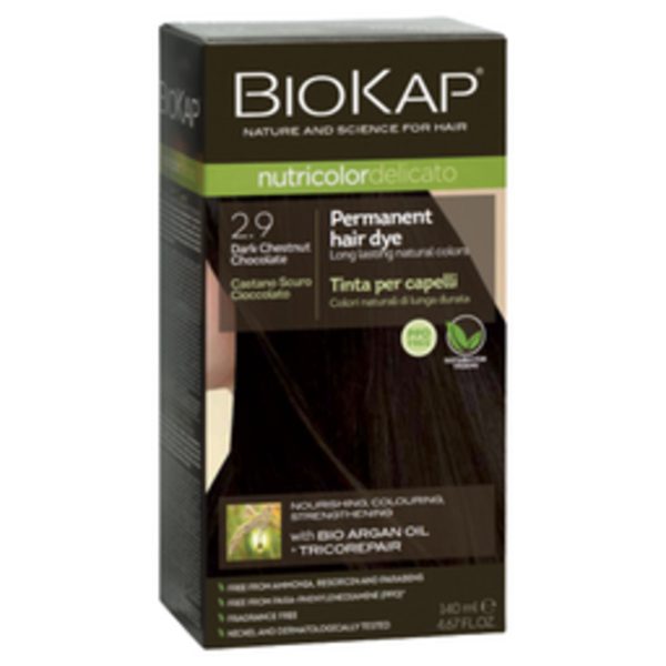 Tinta 1.00 Naturale Nero Nero Biokap – 140ml