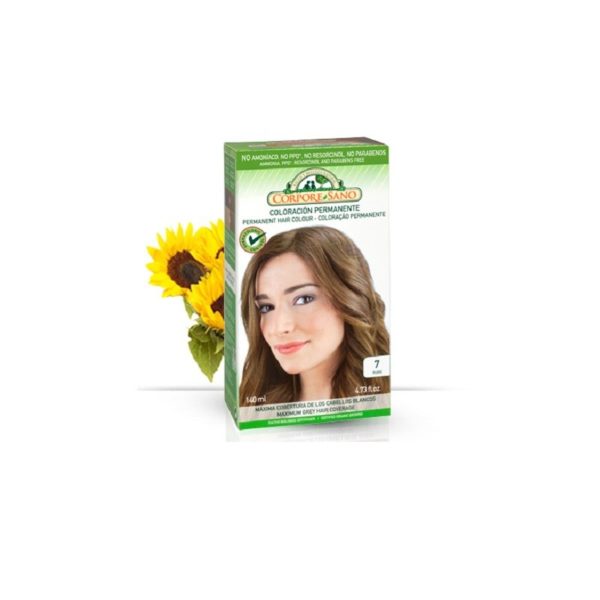 Tintura 7. Rubio Biocorpore Sano – 140ml