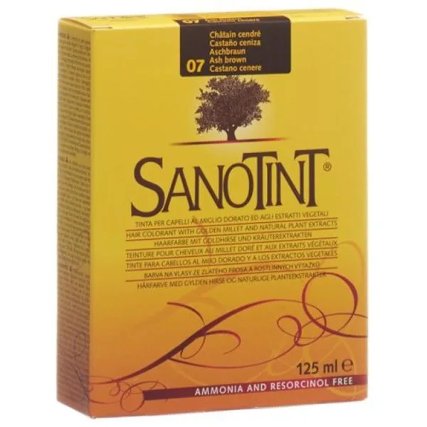 Tinte natural classic nº 07 castaño ceniza – Sanotint