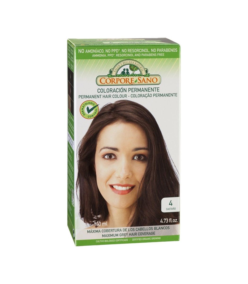 Tinte Permanente nº 4 Castaño – Corpore Sano