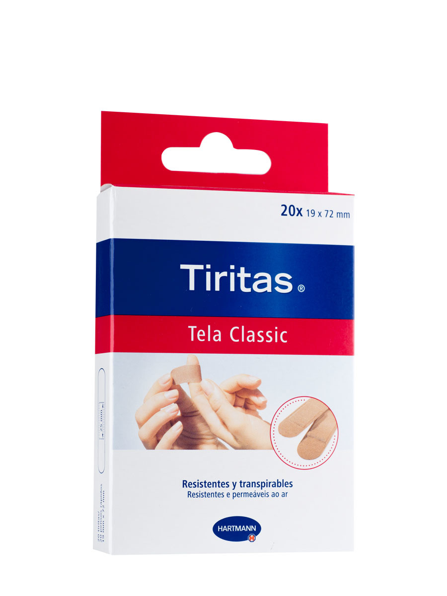 Tiritas Classic Apósito Adhesivo 19 X 72 20 Unidades