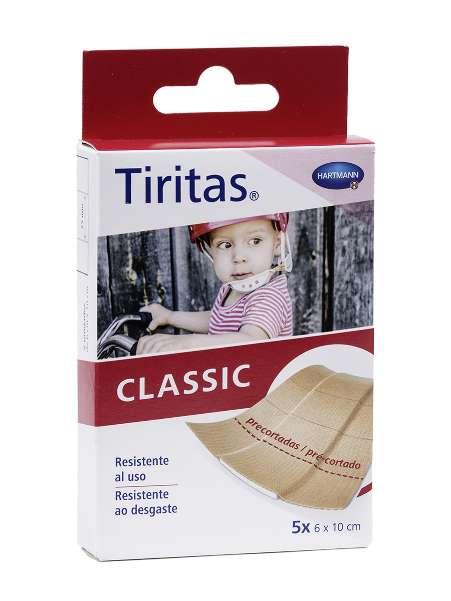 Tiritas Classic Apósito Adhesivo Precortado  6 X 10 Cm