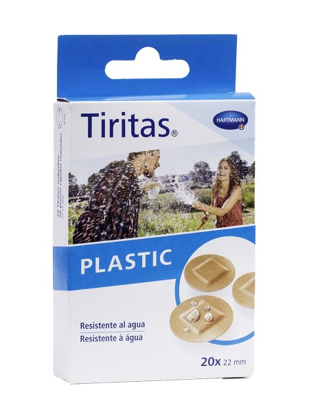 Tiritas Plastic Aposito Adhesivo Redondas 20X22 Mm