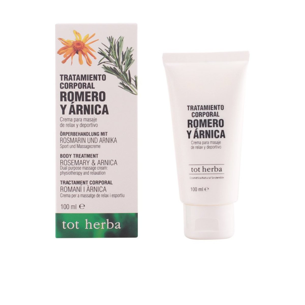 Tot Herba Crema Romero y Árnica – 100ml