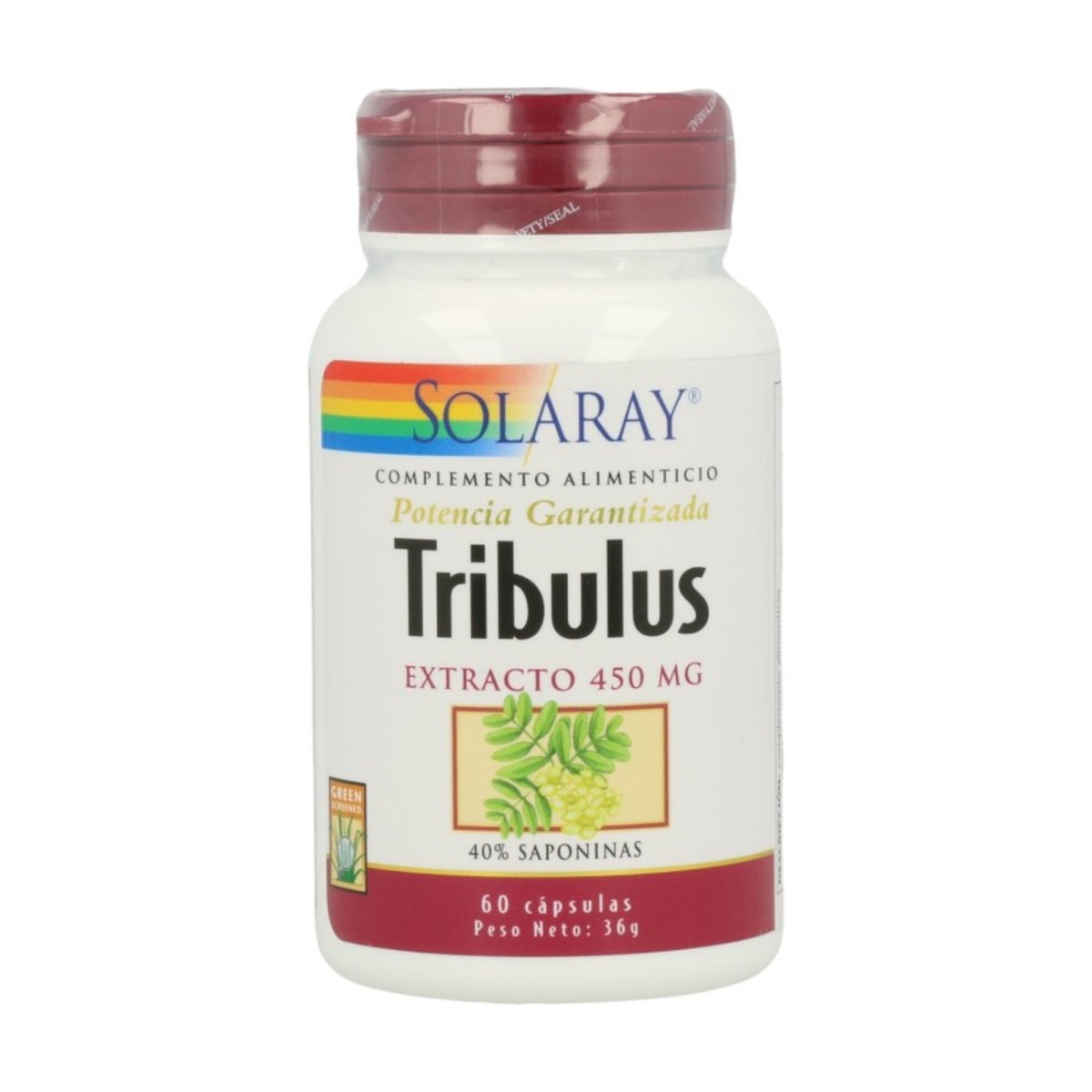 Tribulus 450 Mg 60  cápsulas Solaray
