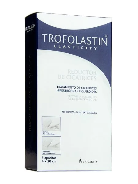 Trofolastin Narbenreduzierer 5 Verbände von 4x30cm