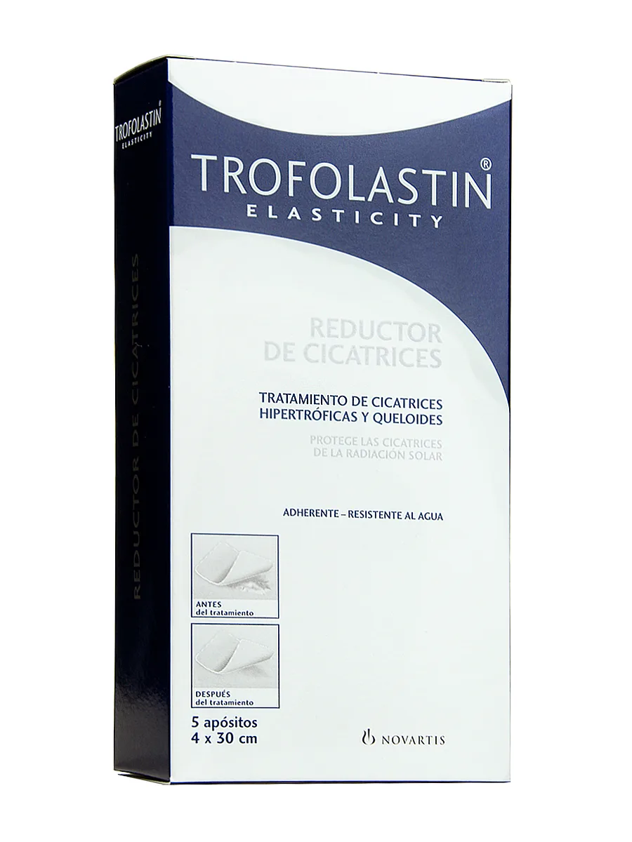 Trofolastin reductor de cicatrices 5 apósitos de 4x30cm