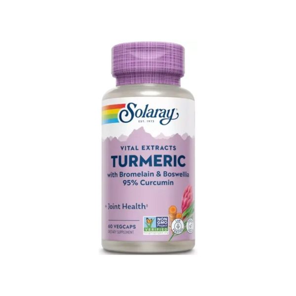 Kurkuma Bromelain Boswellia 60 Perlen Solaray