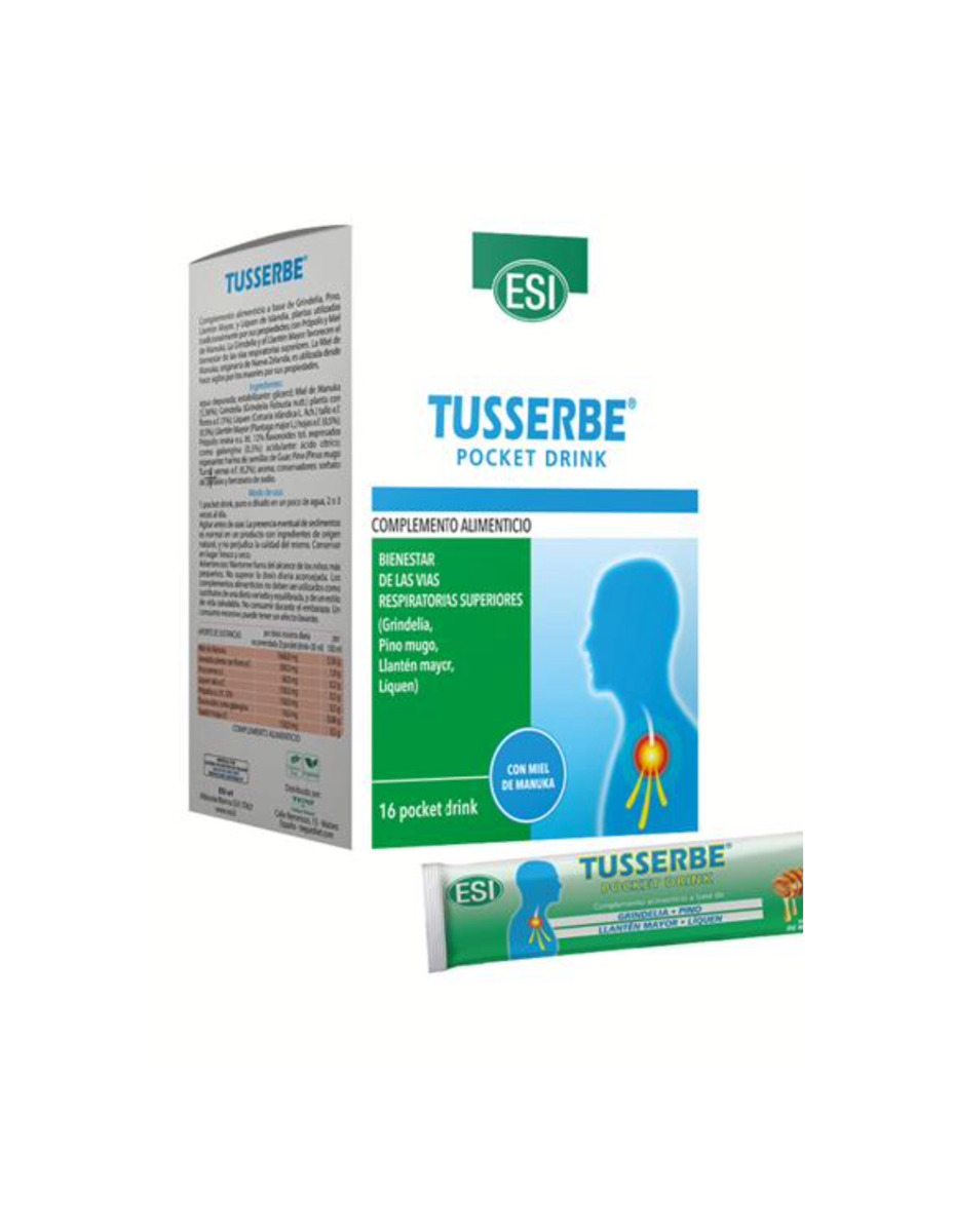 Tusserbe Pocket Drink 16 Sobres Trepatdiet