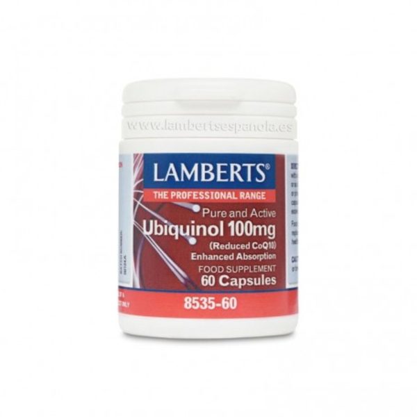Ubiquinol 100 mg 60 Capsules Lamberts